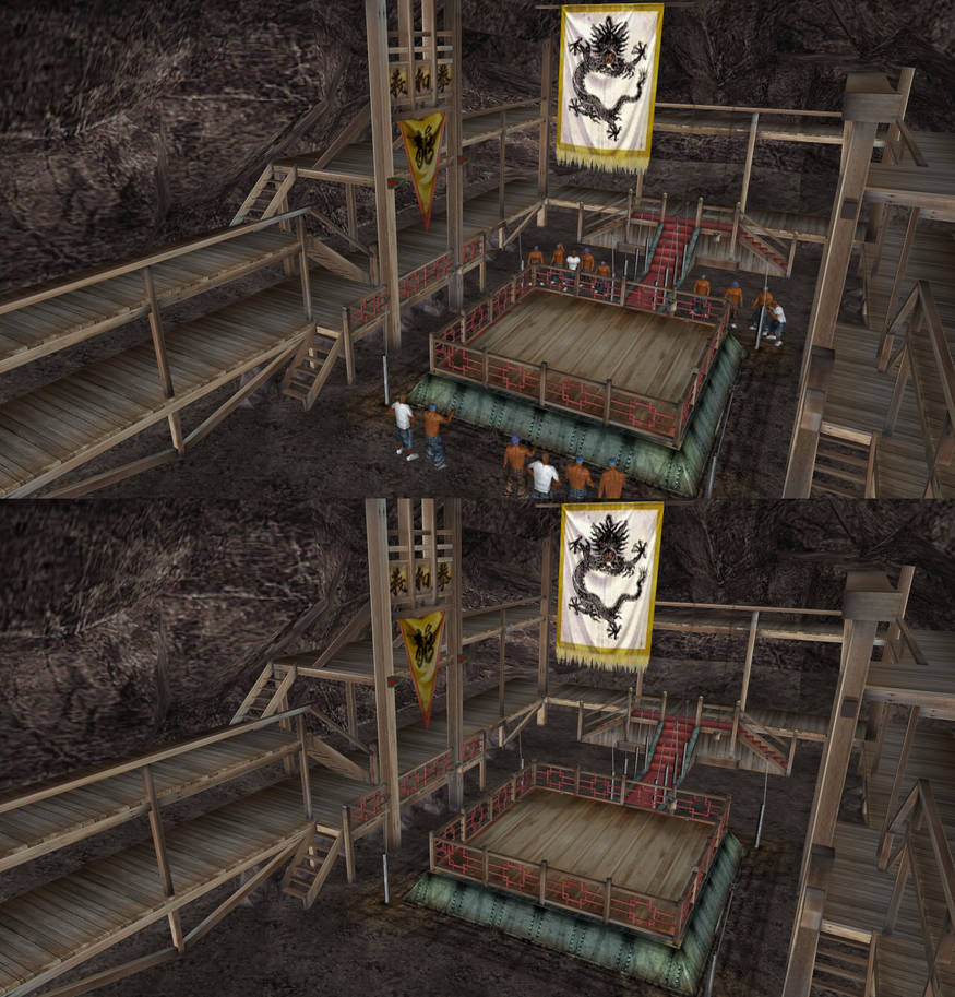 Def Jam Fight for NY The Dragon House+Stat Crowd by Quake332 on