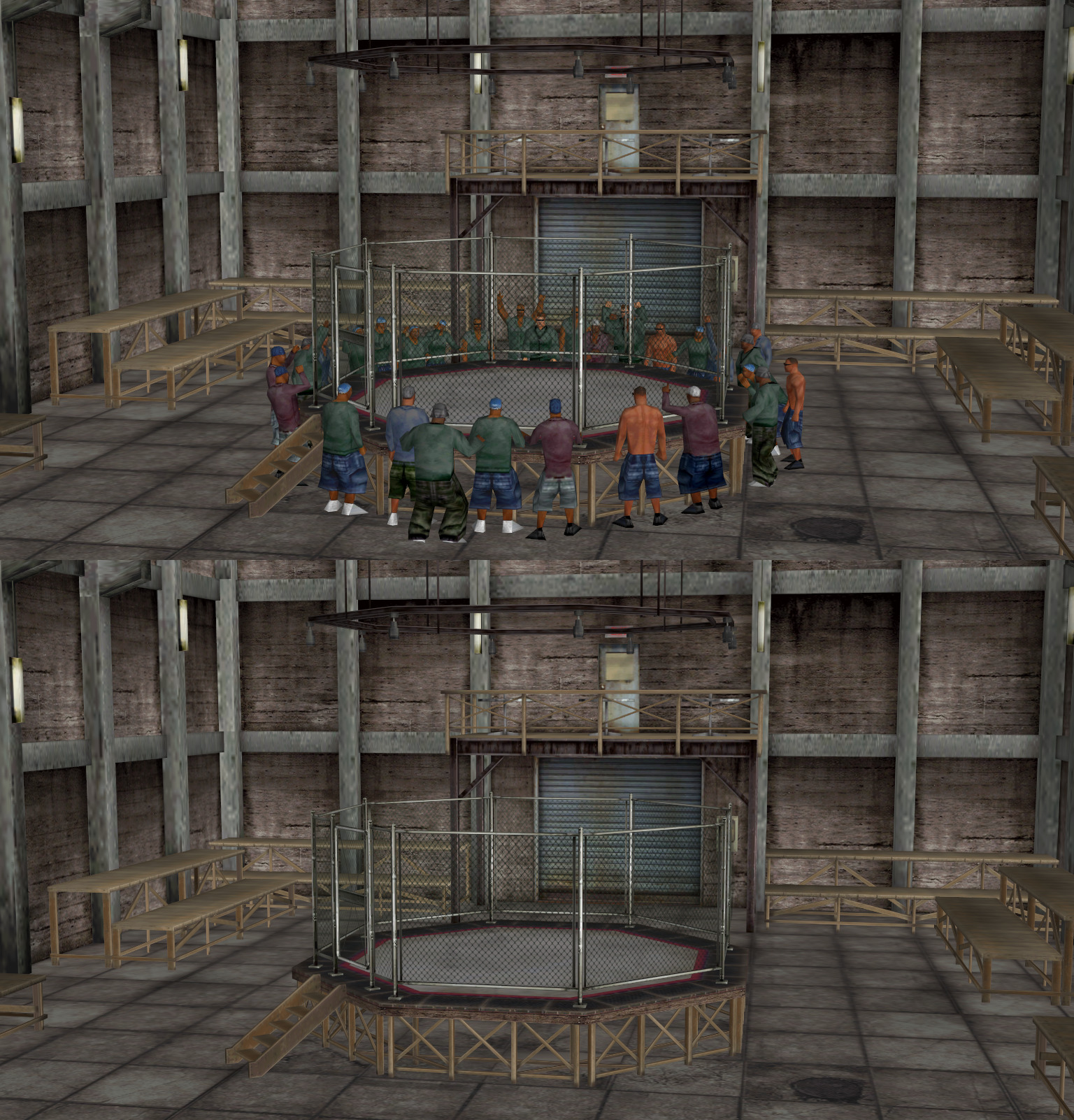 Def Jam Fight for NY Gauntlet + Static Crowd by Quake332 on DeviantArt