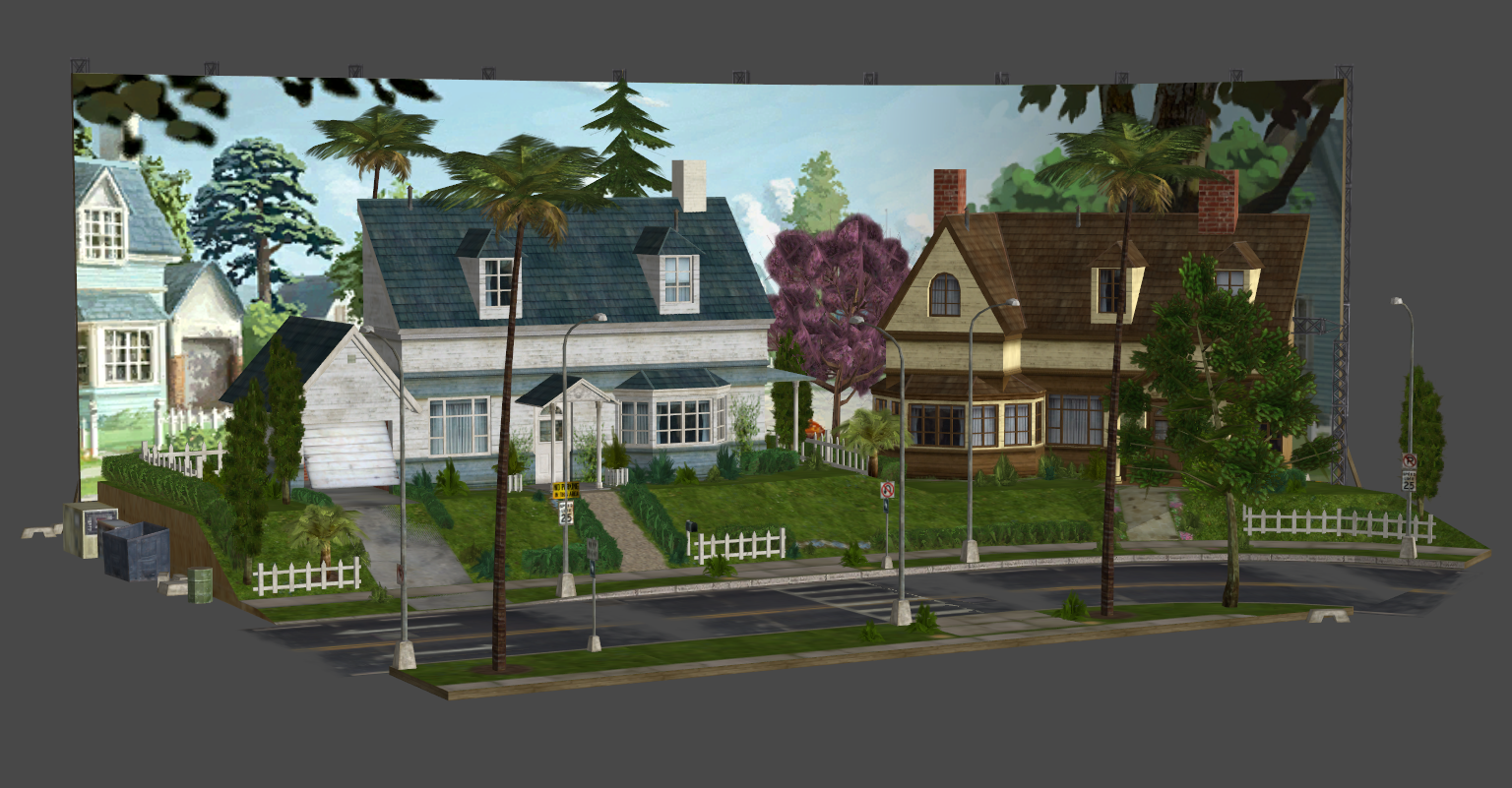 The Movies - Suburban Street by Quake332 on DeviantArt
