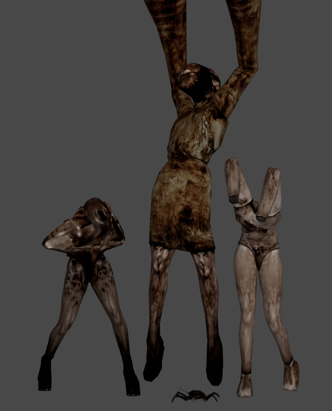 Silent Hill 2 - Pyramid Head + animations by Quake332 on DeviantArt