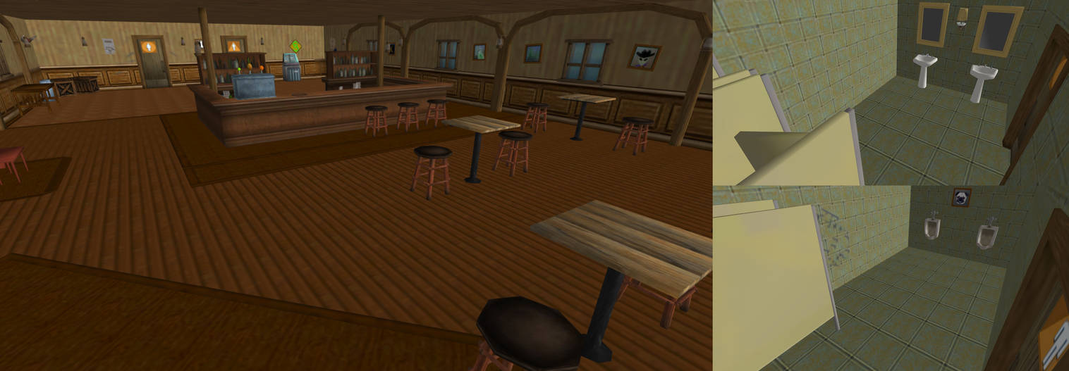 The Sims 2(psp) Nighthowl Saloon by Quake332 on DeviantArt