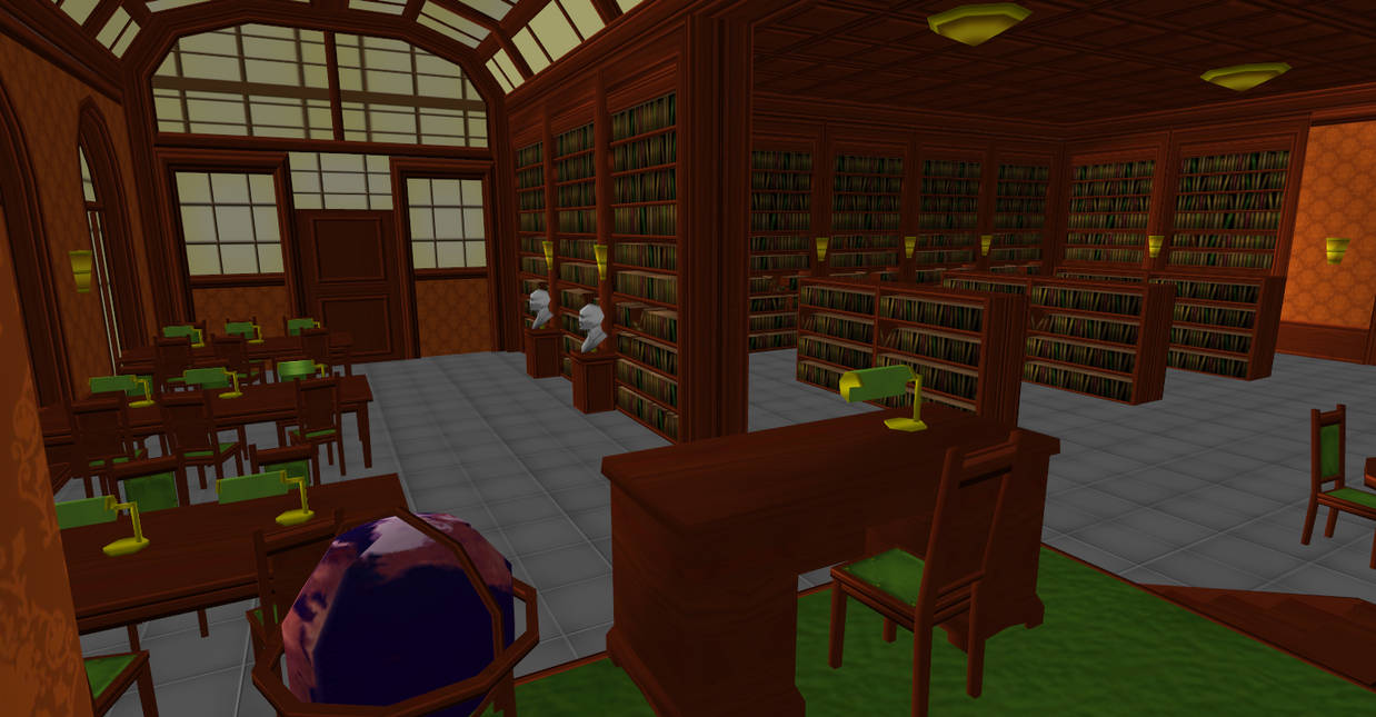 Star Academy - Library by Quake332 on DeviantArt