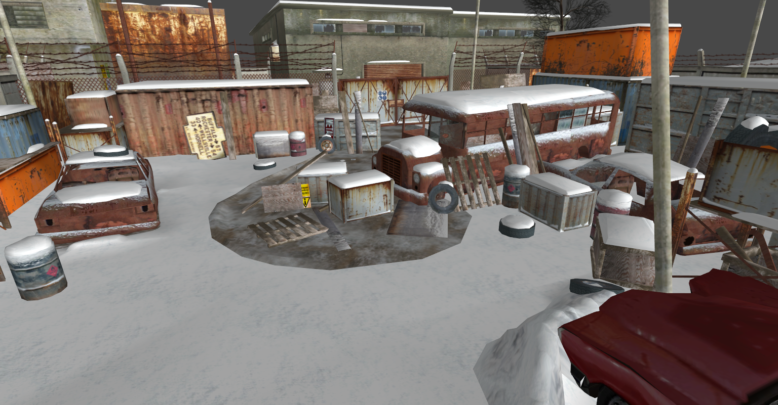 Silent Hill: SM(Wii) - Salvage Yard by Quake332 on DeviantArt