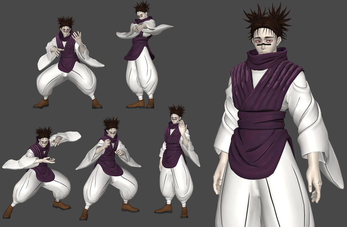 JKCC - Choso + animations(Xps pose) by Quake332 on DeviantArt