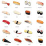 Sushi Icon Set