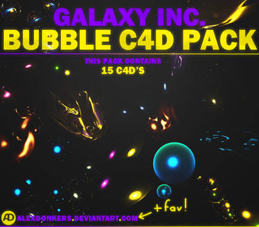 Galaxy Inc. - Bubble C4D Pack