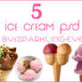 Ice Cream PSDs