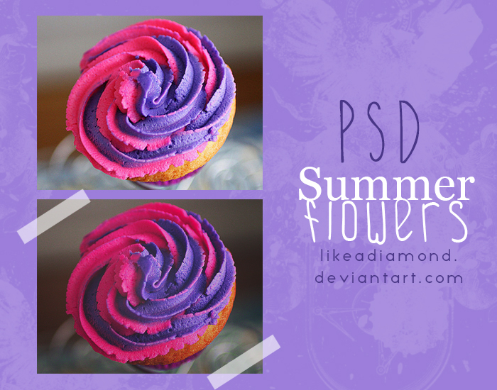 Summer Flowers_PSD