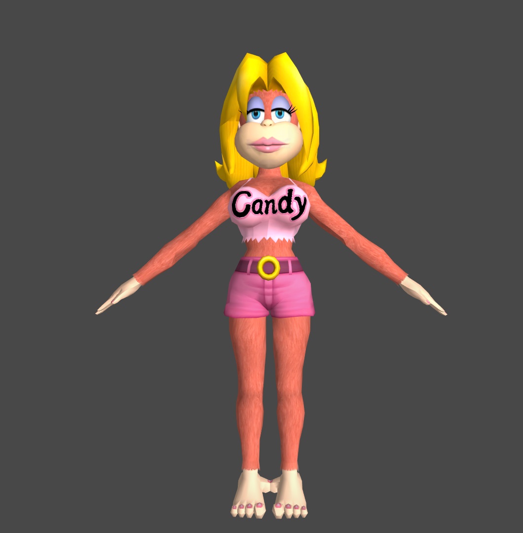 Candy Kong by roodedude on DeviantArt