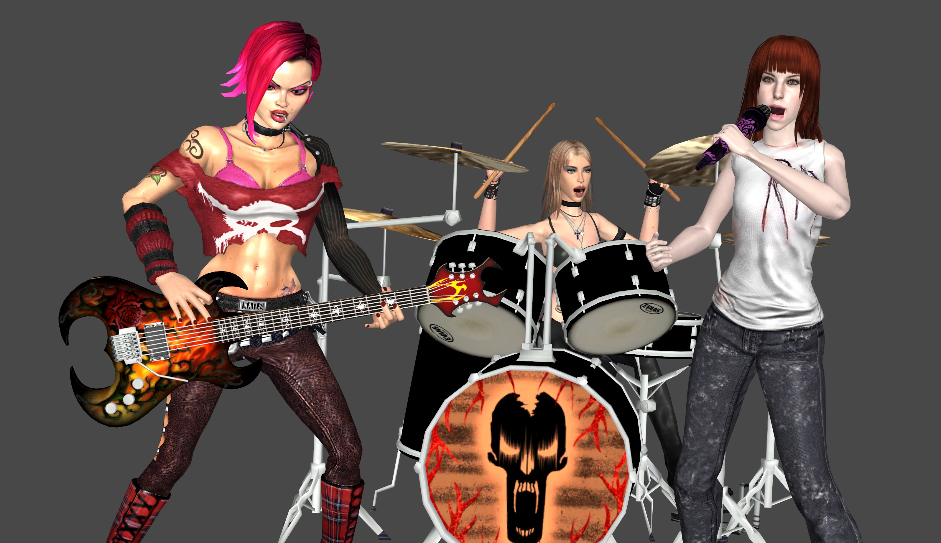 Guitar Hero World Tour Stuff For XPS by roodedude on DeviantArt
