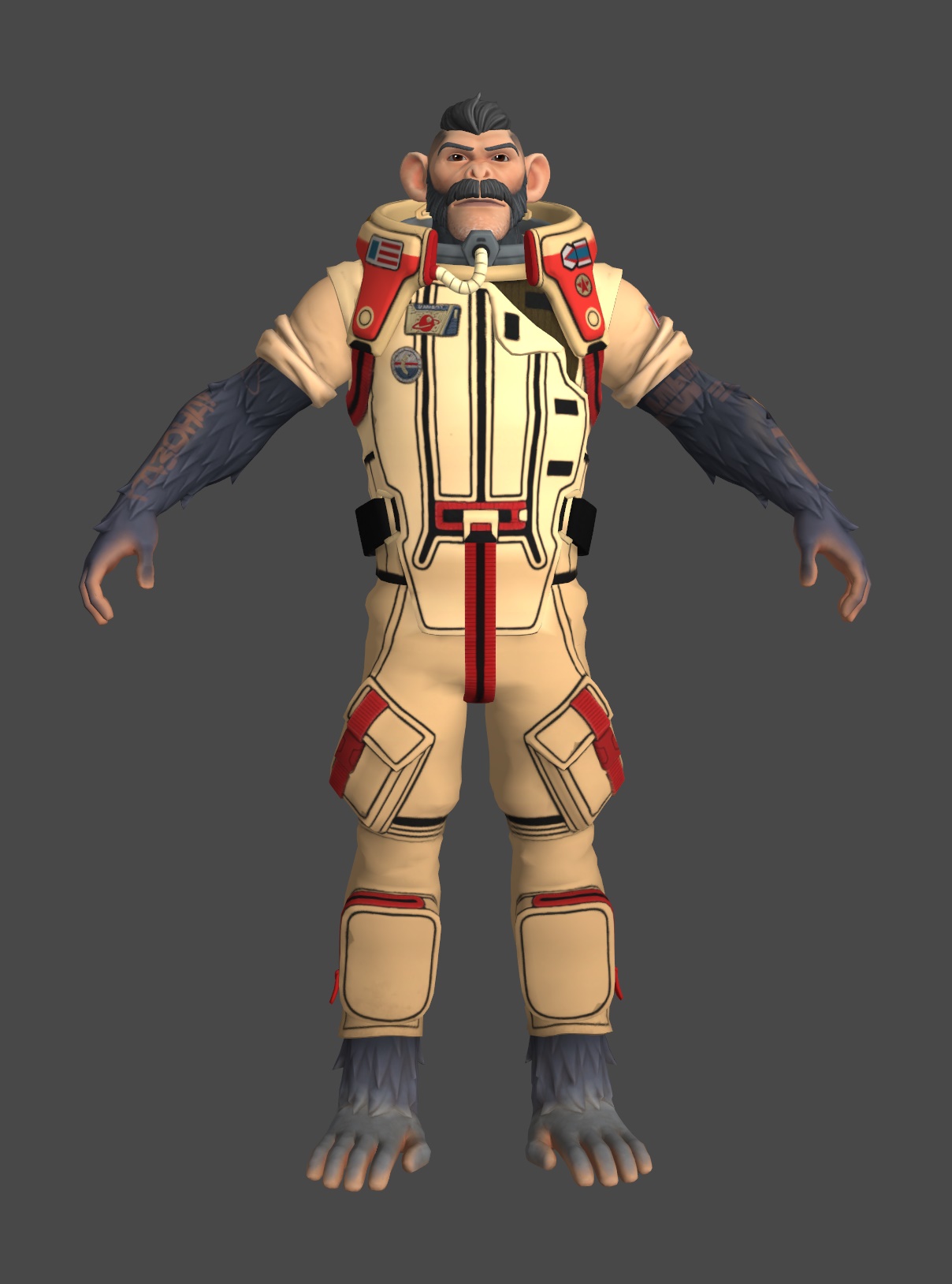 Fortnite - J.B. Chimpanski For XPS by roodedude on DeviantArt