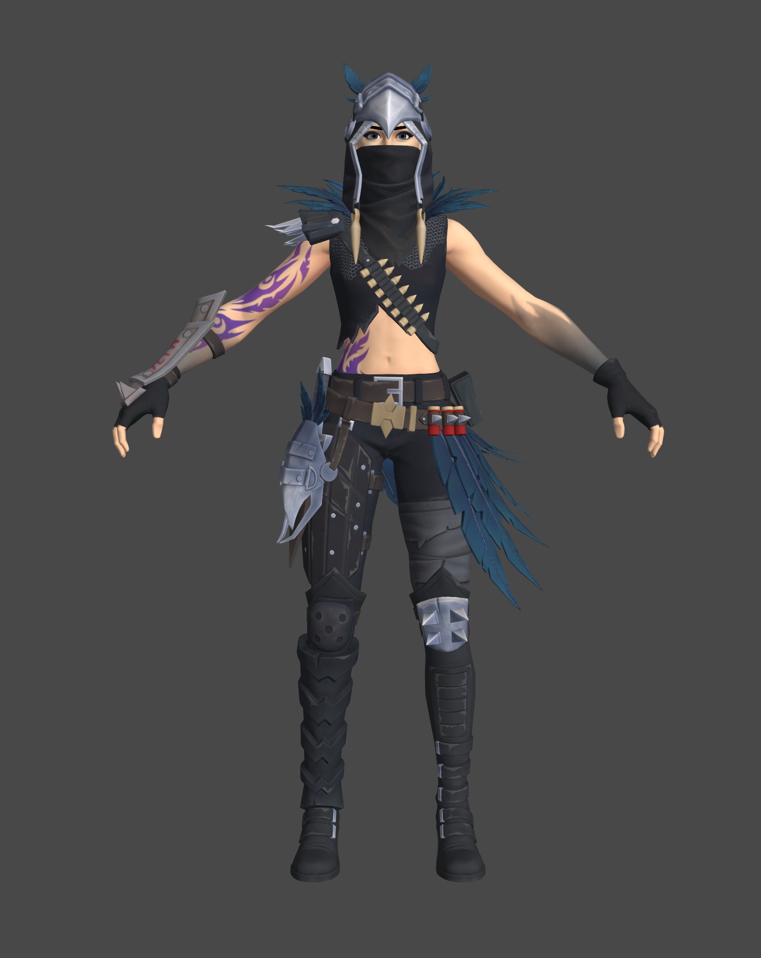 Fortnite Myna For XPS by roodedude on DeviantArt