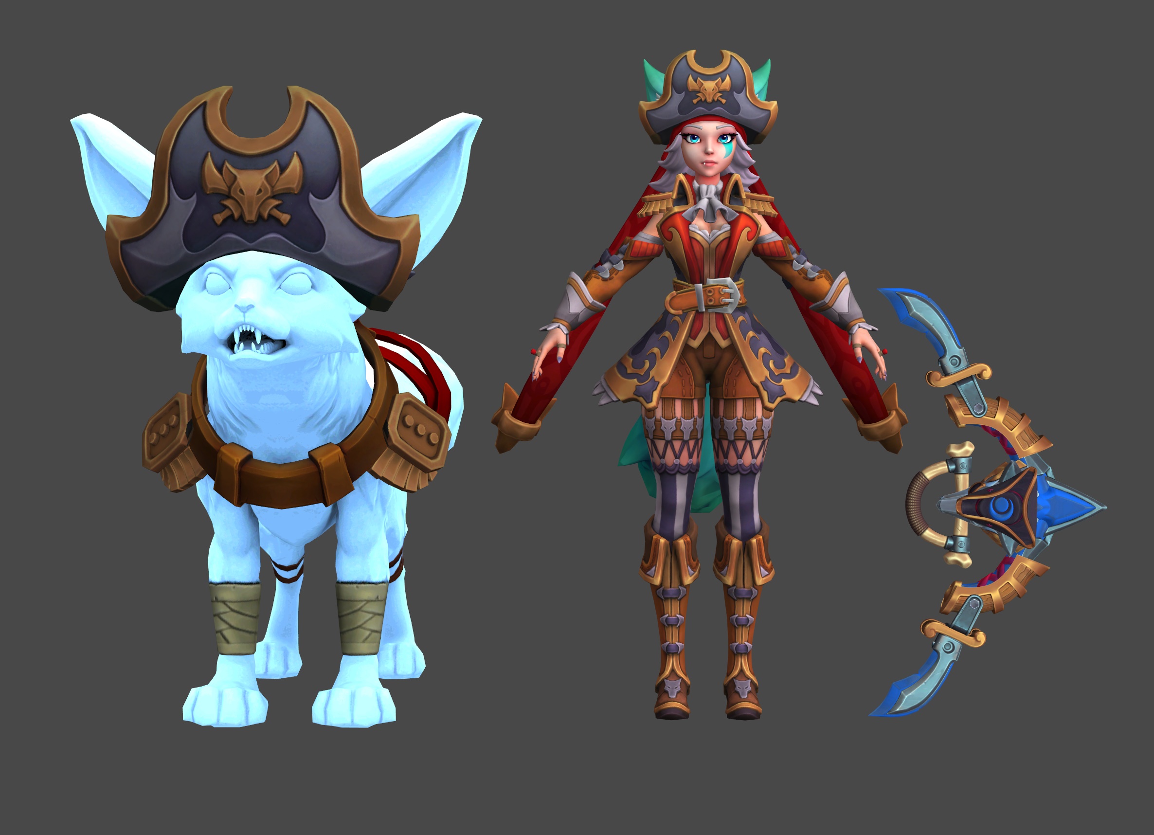 Paladins Io Pirate's Treasure For XPS by roodedude on DeviantArt