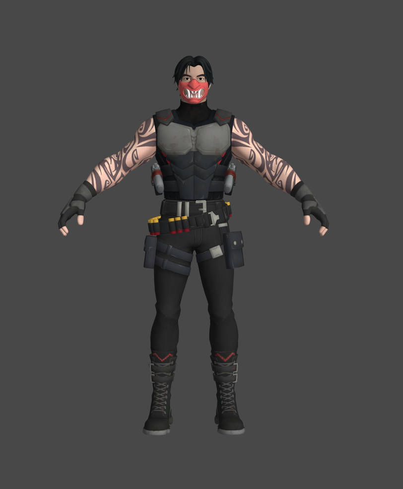 Fortnite Foxfire For XPS by roodedude on DeviantArt