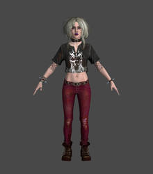 DBD - Sable Ward Darkest Skull Queen For XPS