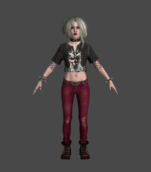 DBD - Sable Ward Darkest Skull Queen For XPS