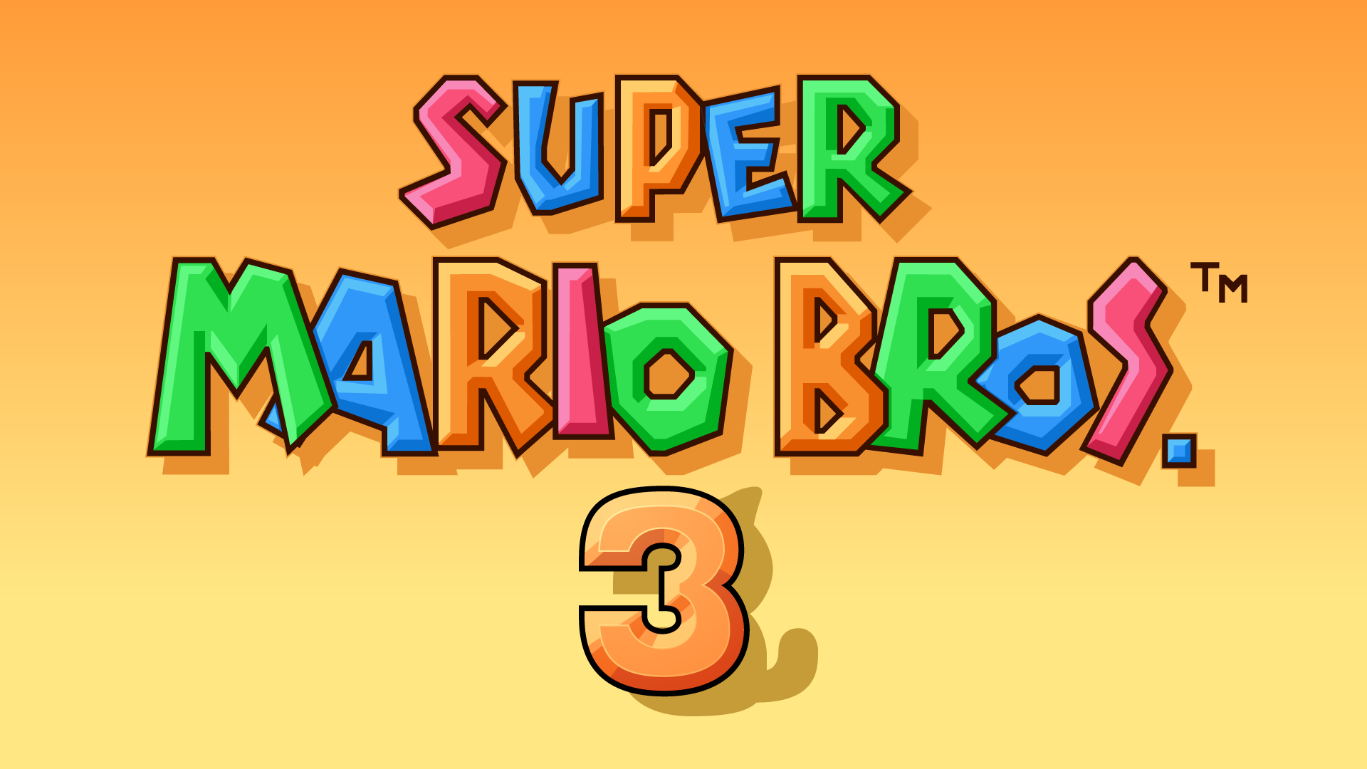 Super Mario Bros 3 - Logo In-Game by luisfelipe2408 on DeviantArt