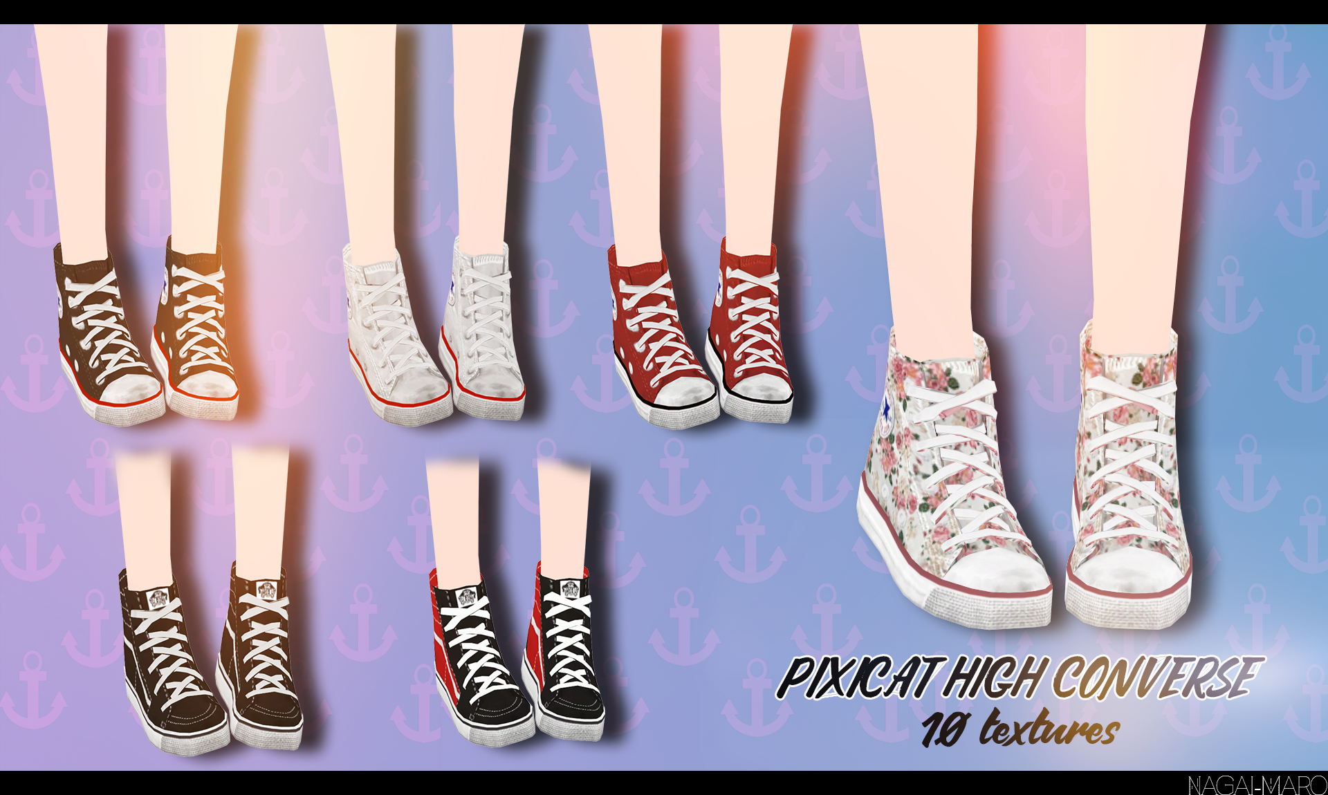 [MMD - Part] PIXICAT HIGH CONVERSE + DL