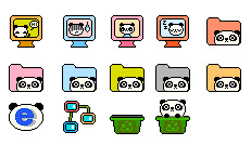 Panda icons