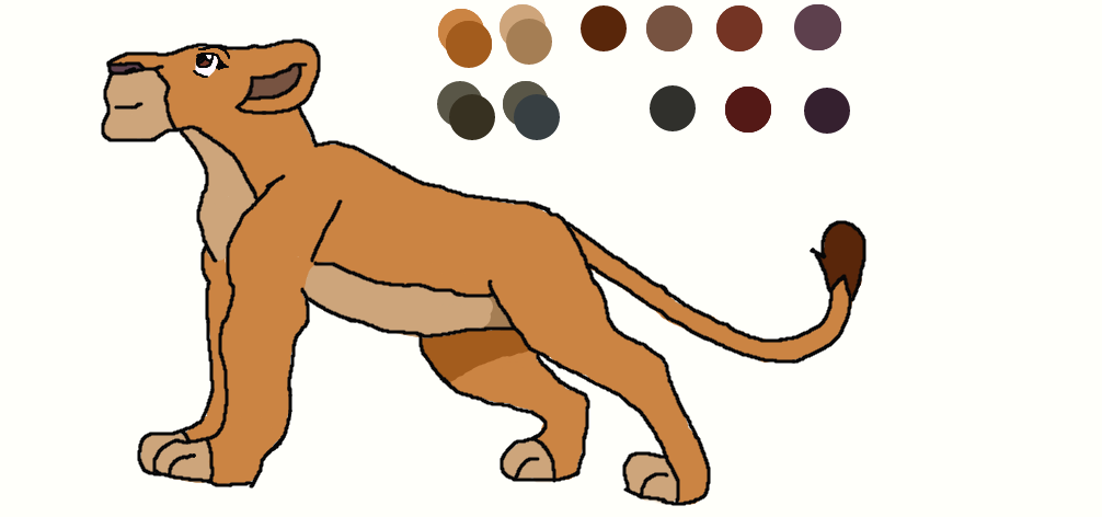 Adult Kiara Color Model by AndrewShilohJeffery on DeviantArt