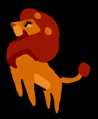 Mufasa Cave Painting by AndrewShilohJeffery on DeviantArt