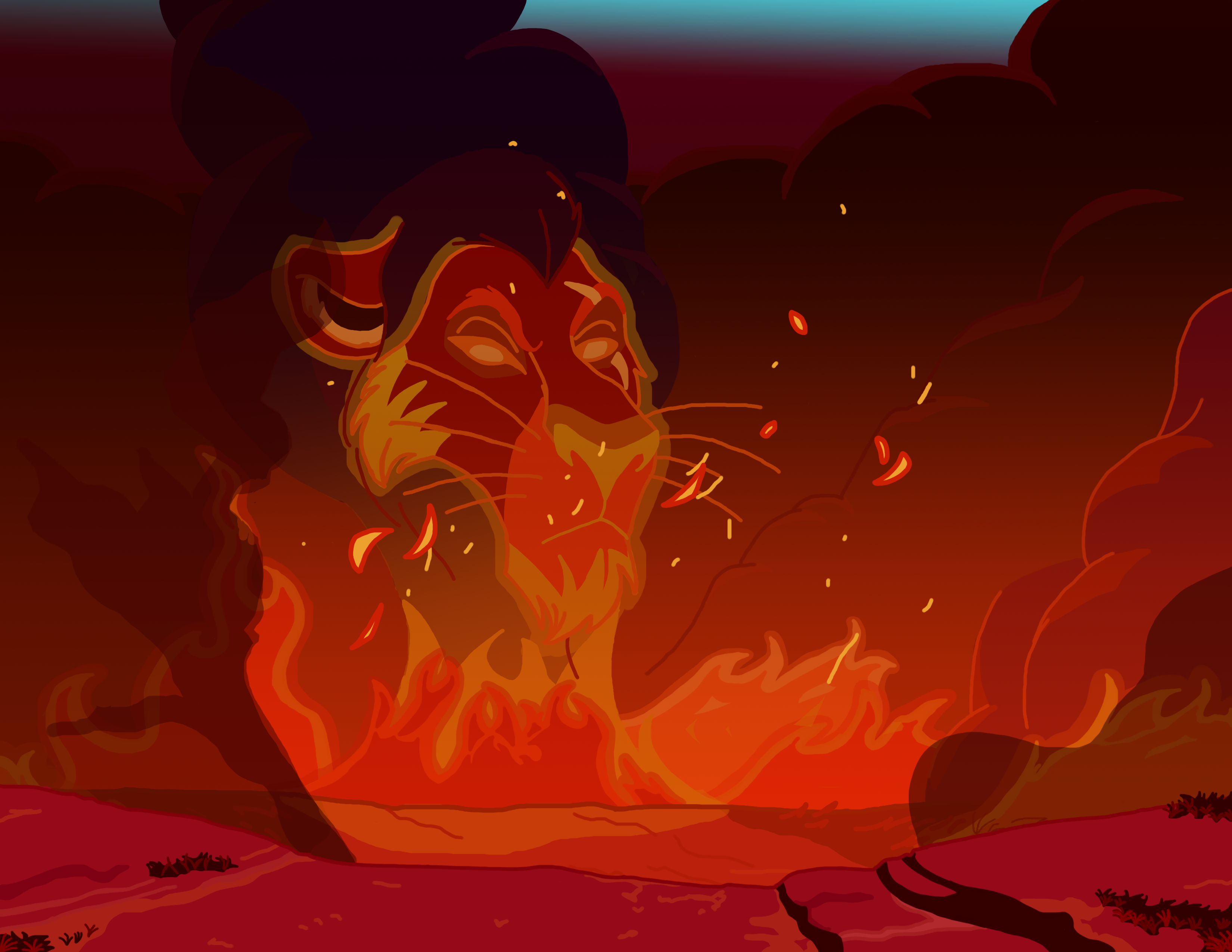 Scar drawing by AndrewShilohJeffery on DeviantArt