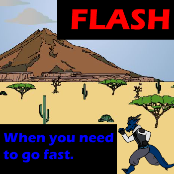 Animation. Title: When you need to go fast