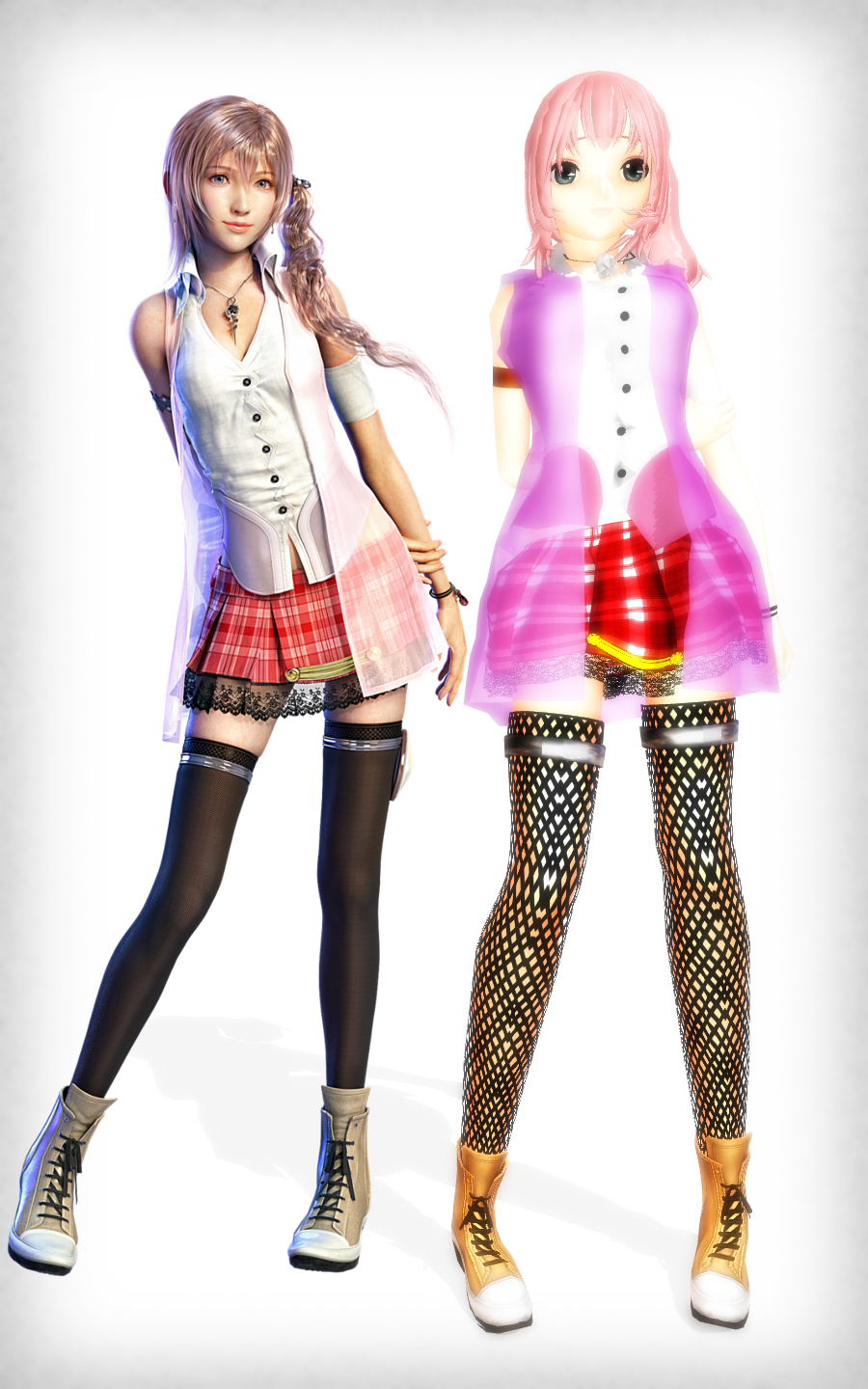 MMD FF 13 Serah Farron DL by CelestCSilvari on DeviantArt
