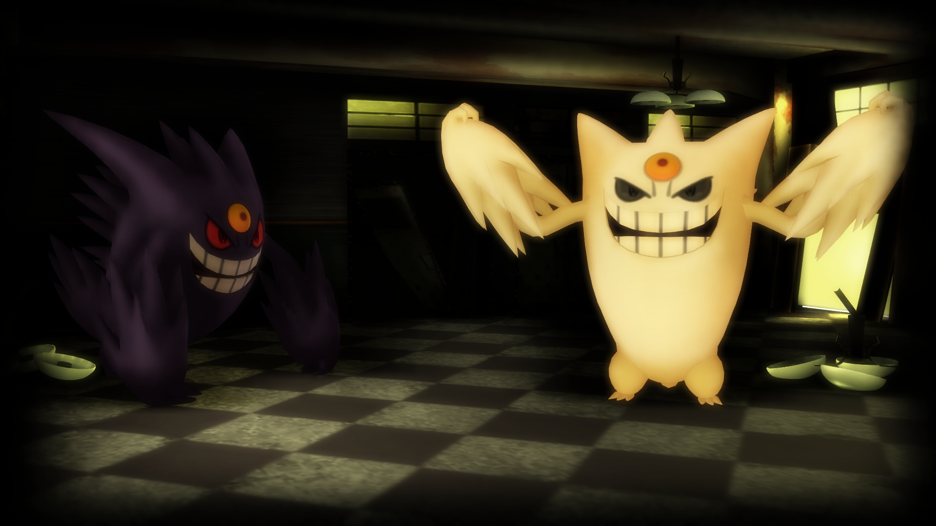 MMD Mega Gengar DL