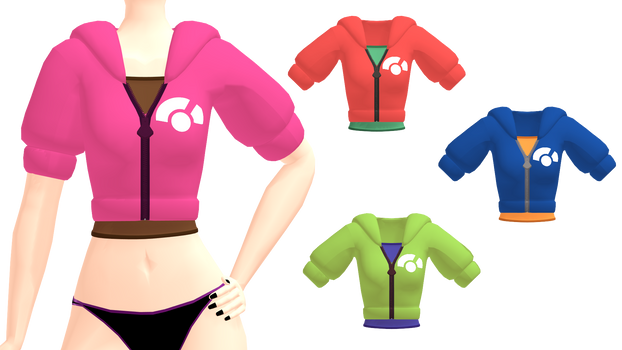 MMD Pokemon XY Short Parka Jacket DL