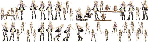 MMD General Poses Pack 1 DL