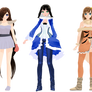 MMD PK Halloween Models DL