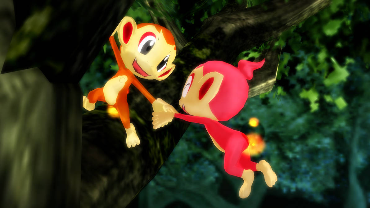 MMD PK Chimchar DL by CelestCSilvari on DeviantArt