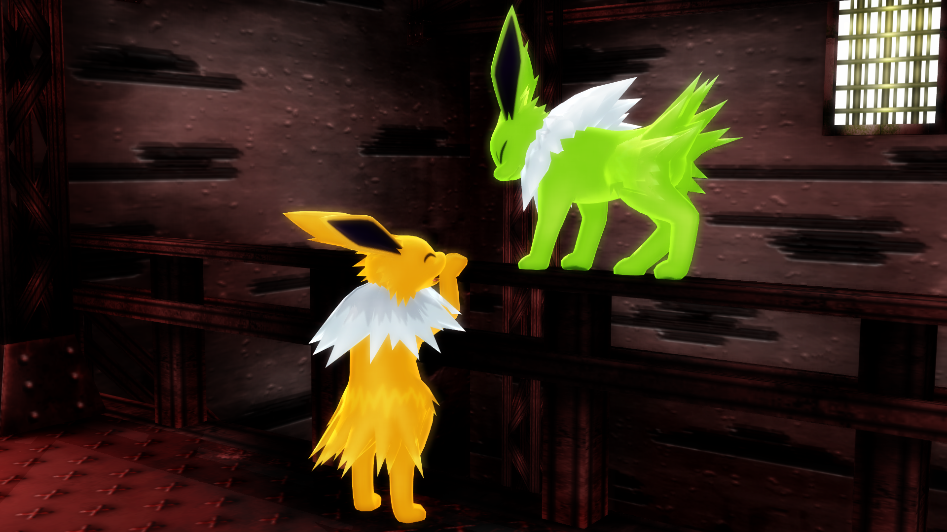 MMD PK Jolteon Update DL by CelestCSilvari on DeviantArt