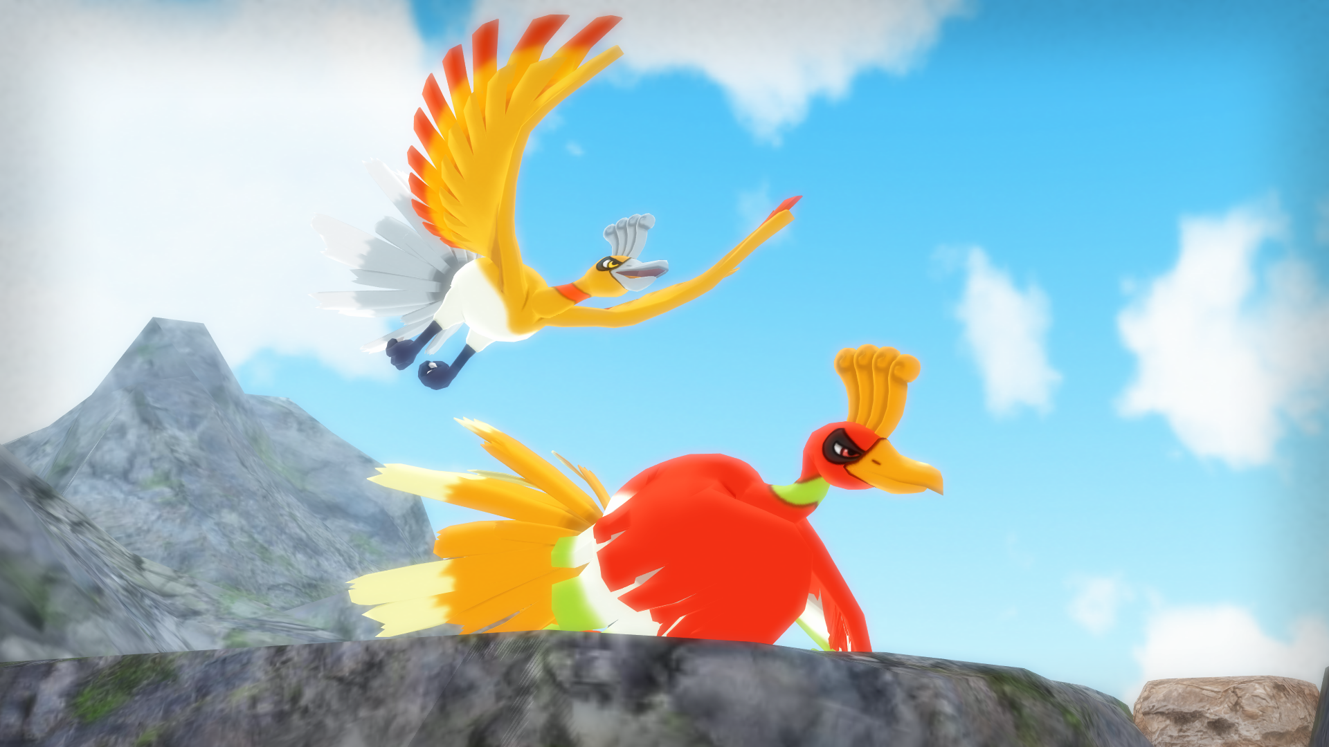 MMD PK Ho-Oh DL