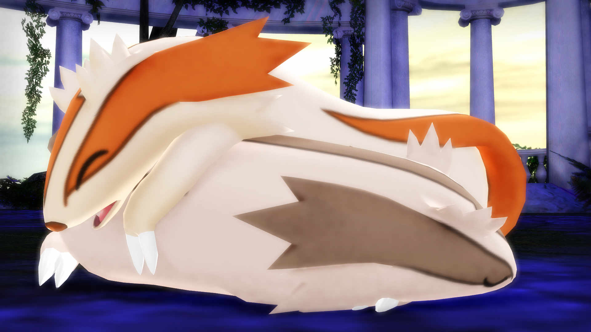 MMD PK Linoone DL by CelestCSilvari on DeviantArt