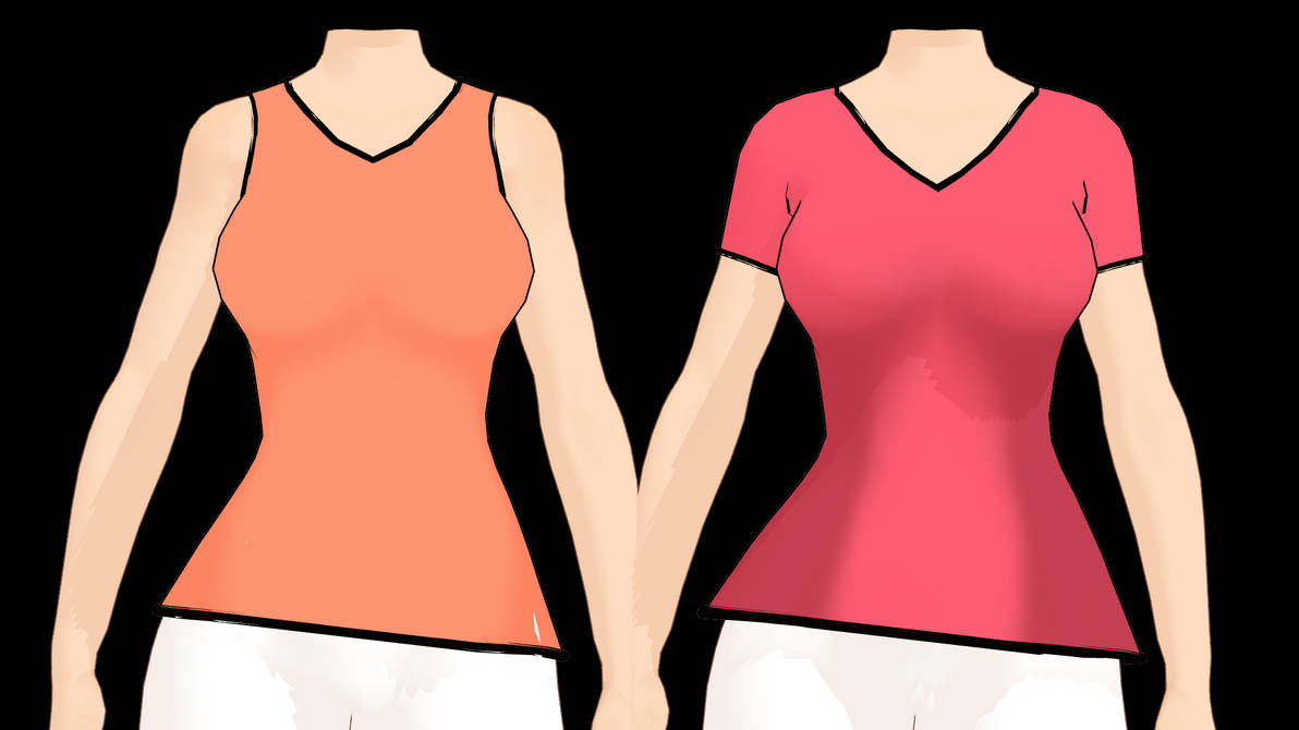 MMD Shirts DL by 2234083174 on DeviantArt