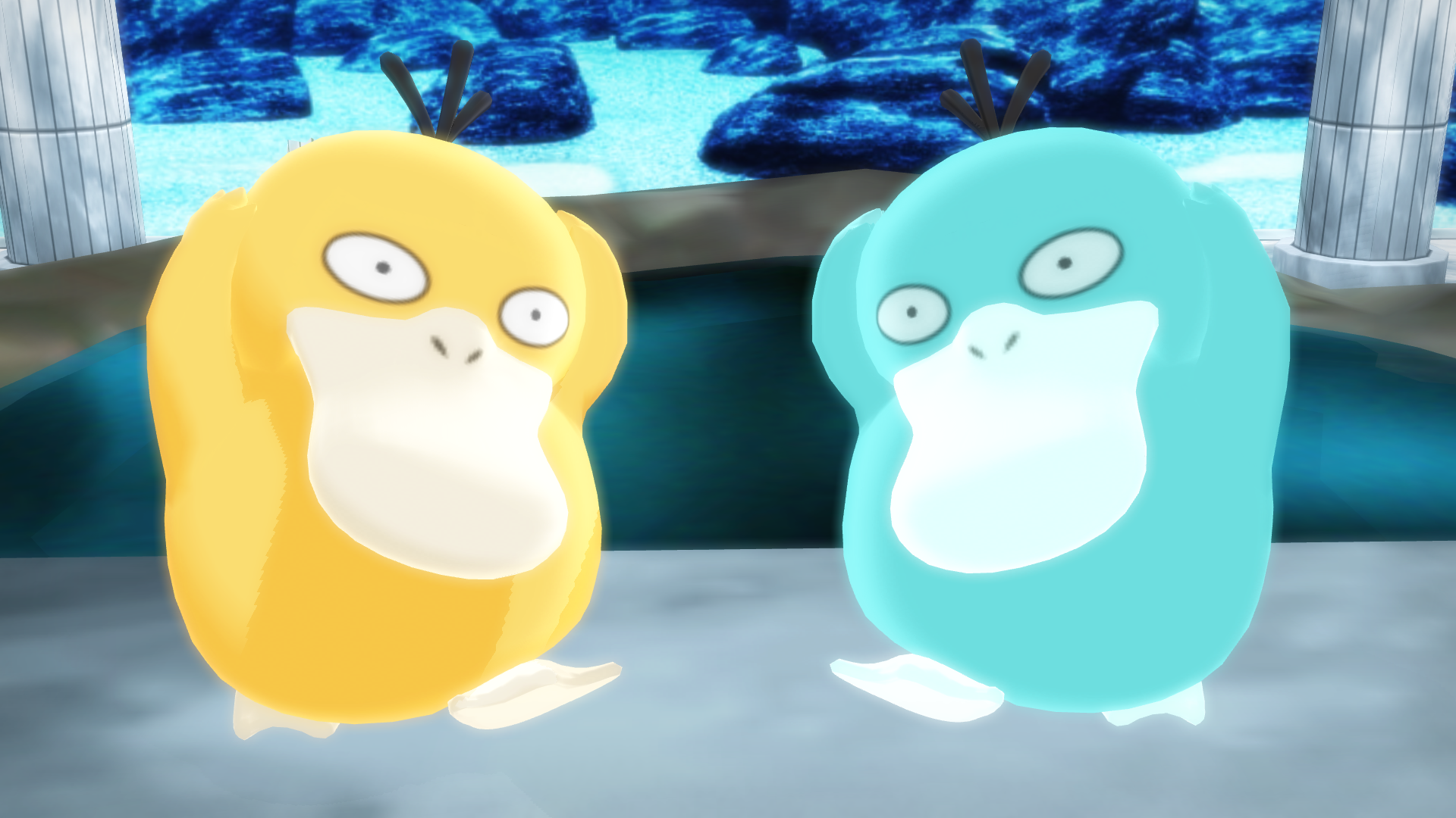 MMD PK Psyduck DL by CelestCSilvari on DeviantArt