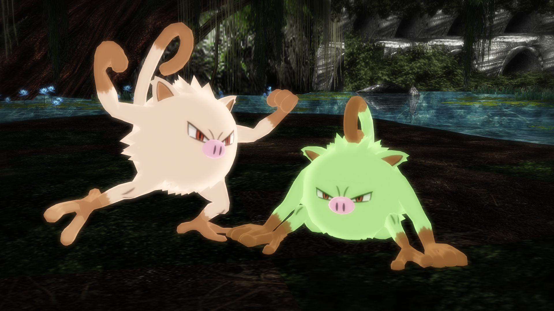 MMD PK Mankey DL by CelestCSilvari on DeviantArt