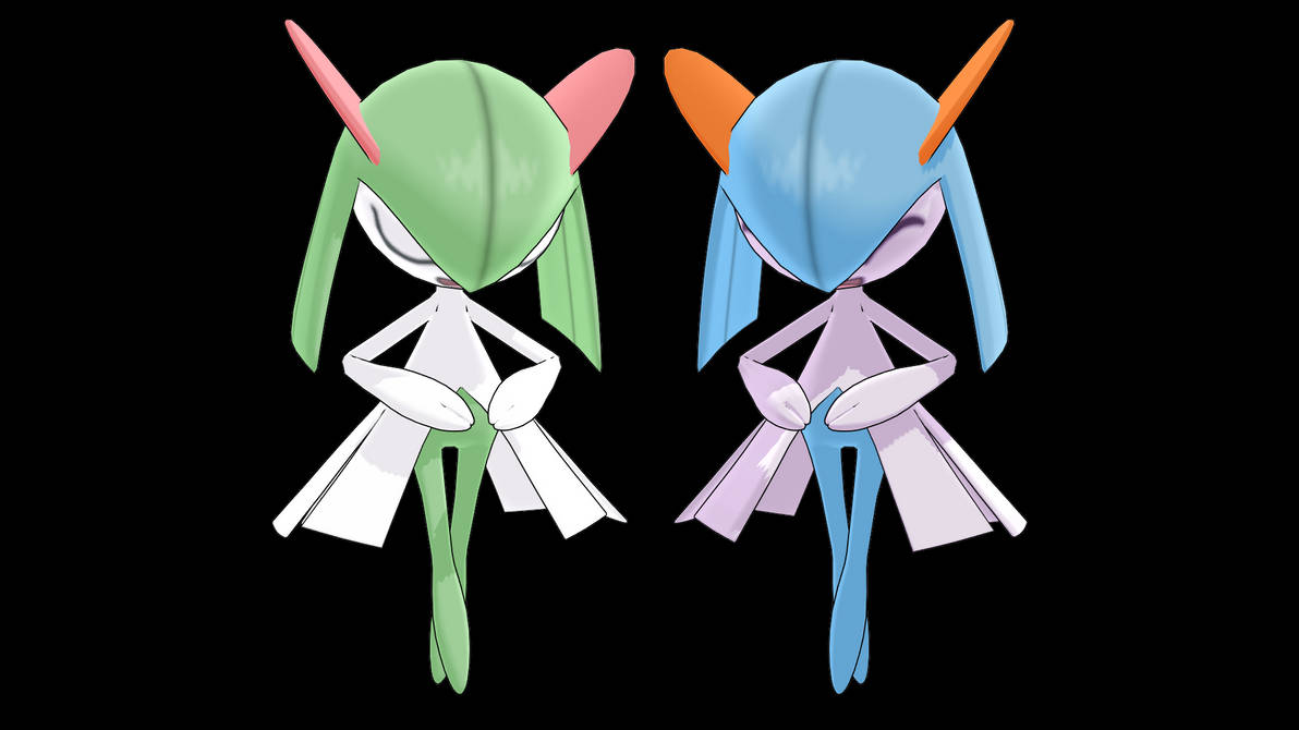 MMD PK Kirlia DL by CelestCSilvari on DeviantArt
