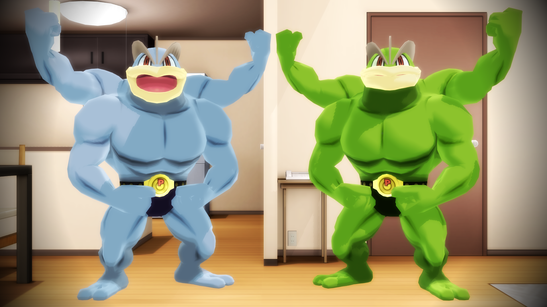 MMD PK Machamp DL by CelestCSilvari on DeviantArt