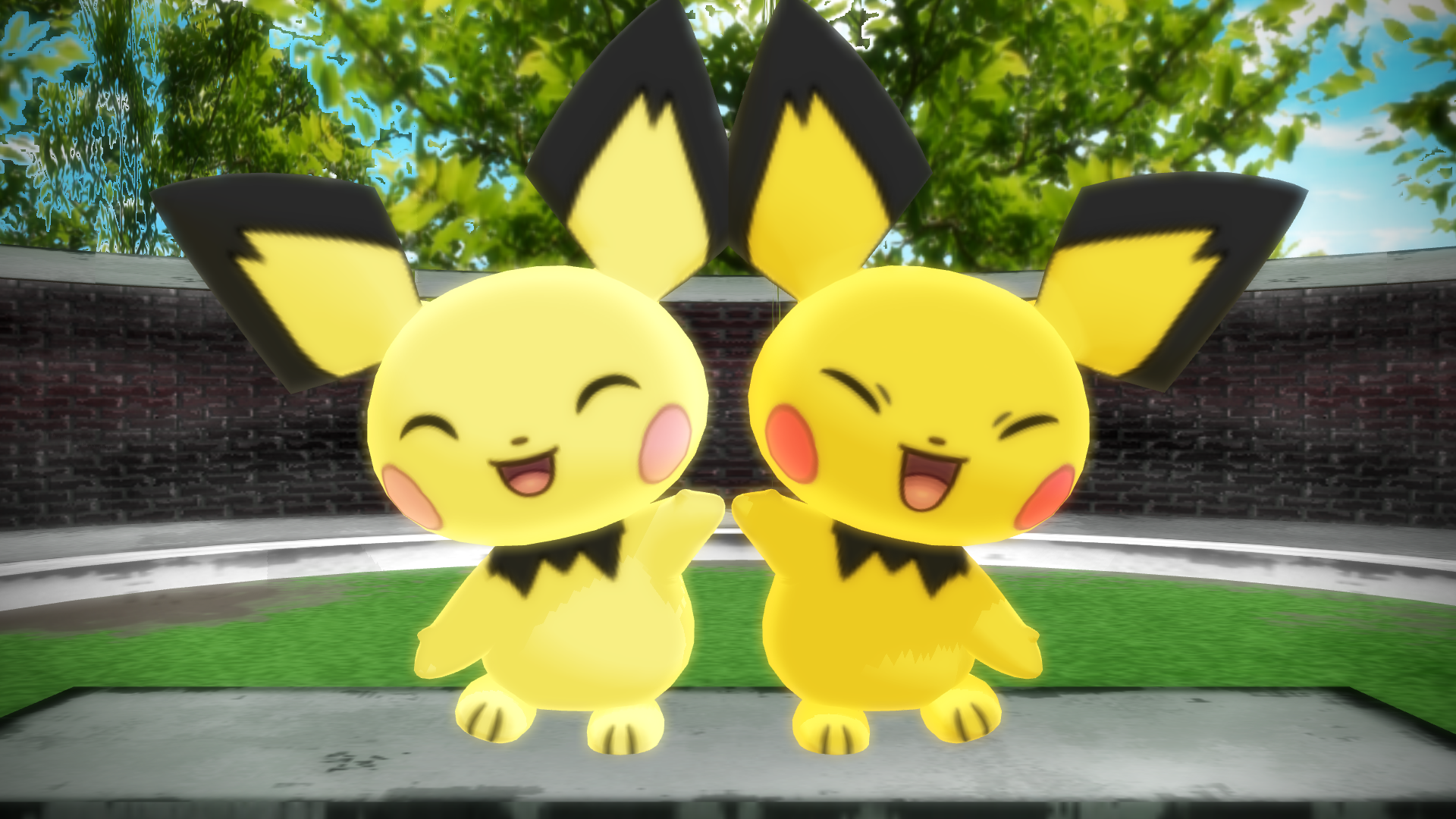 MMD PK Pichu DL by CelestCSilvari on DeviantArt