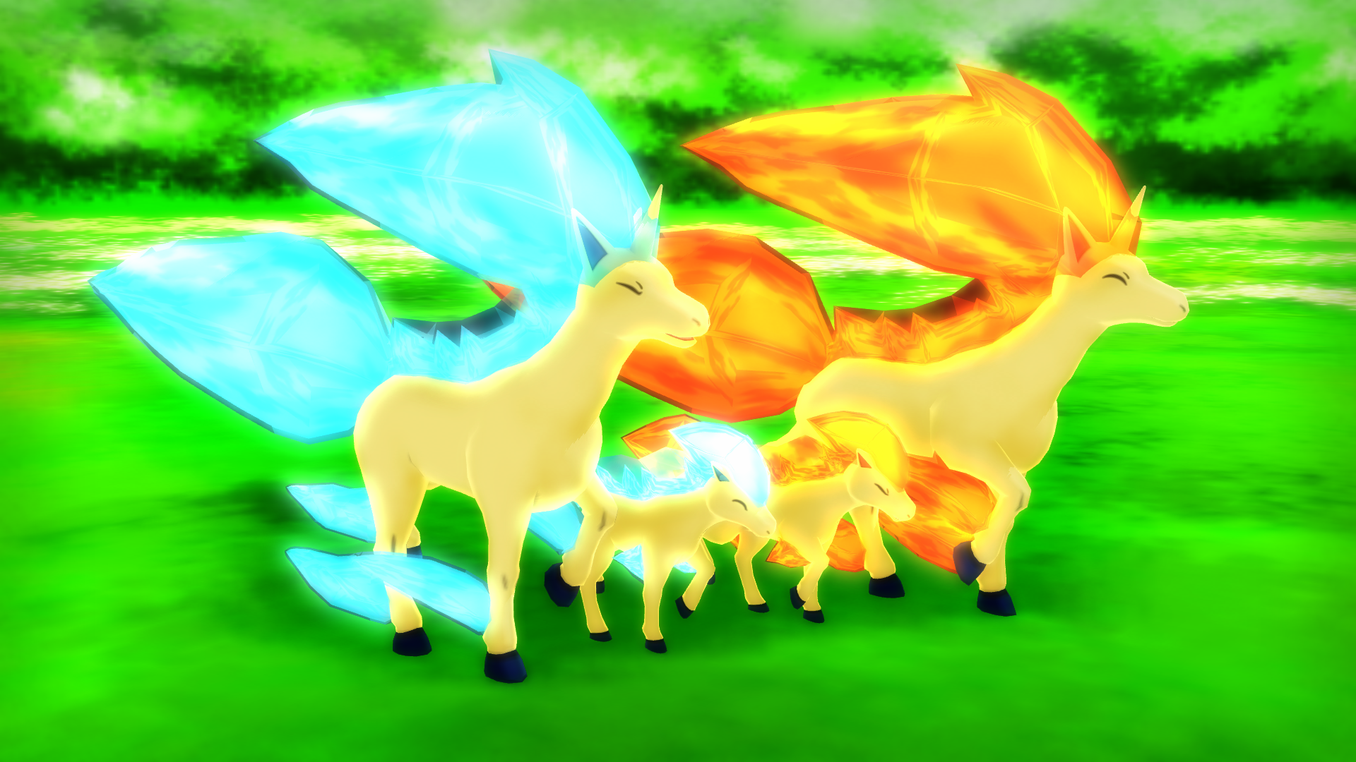 MMD PK Rapidash DL by CelestCSilvari on DeviantArt