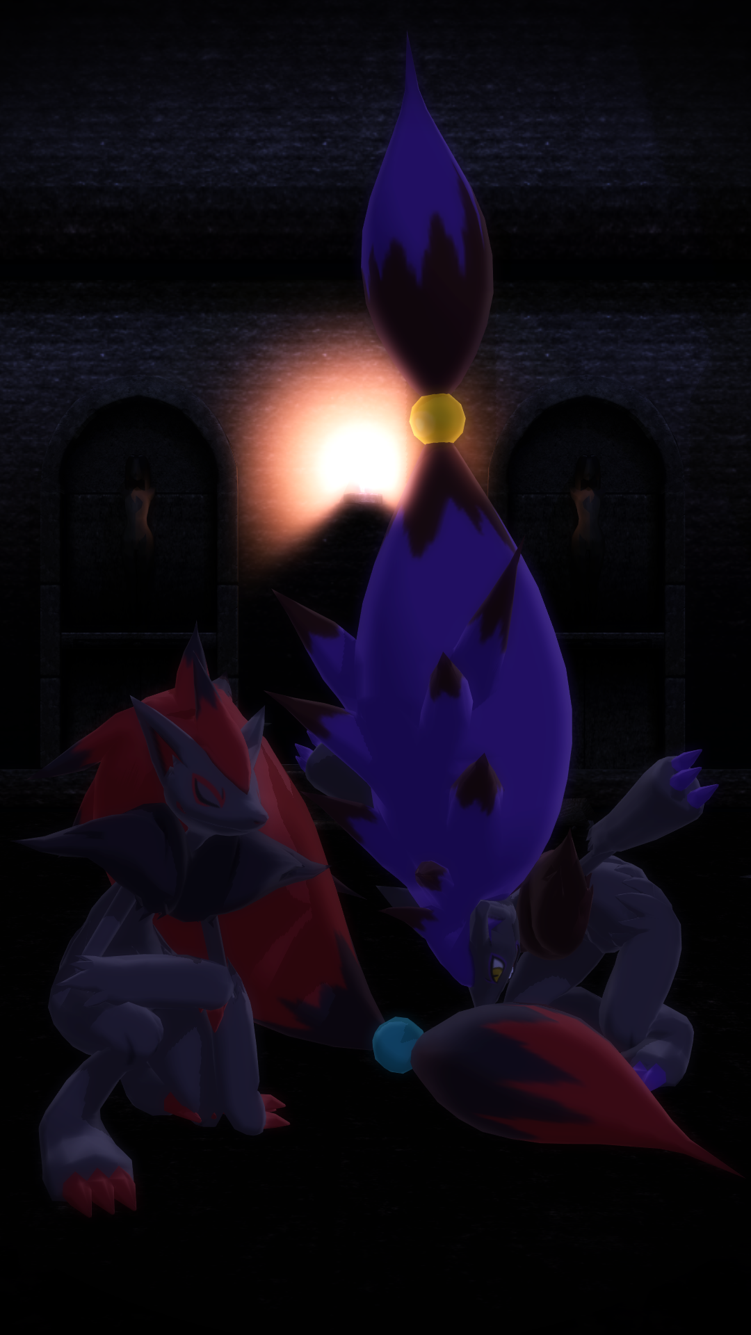MMD PK Zoroark DL by CelestCSilvari on DeviantArt