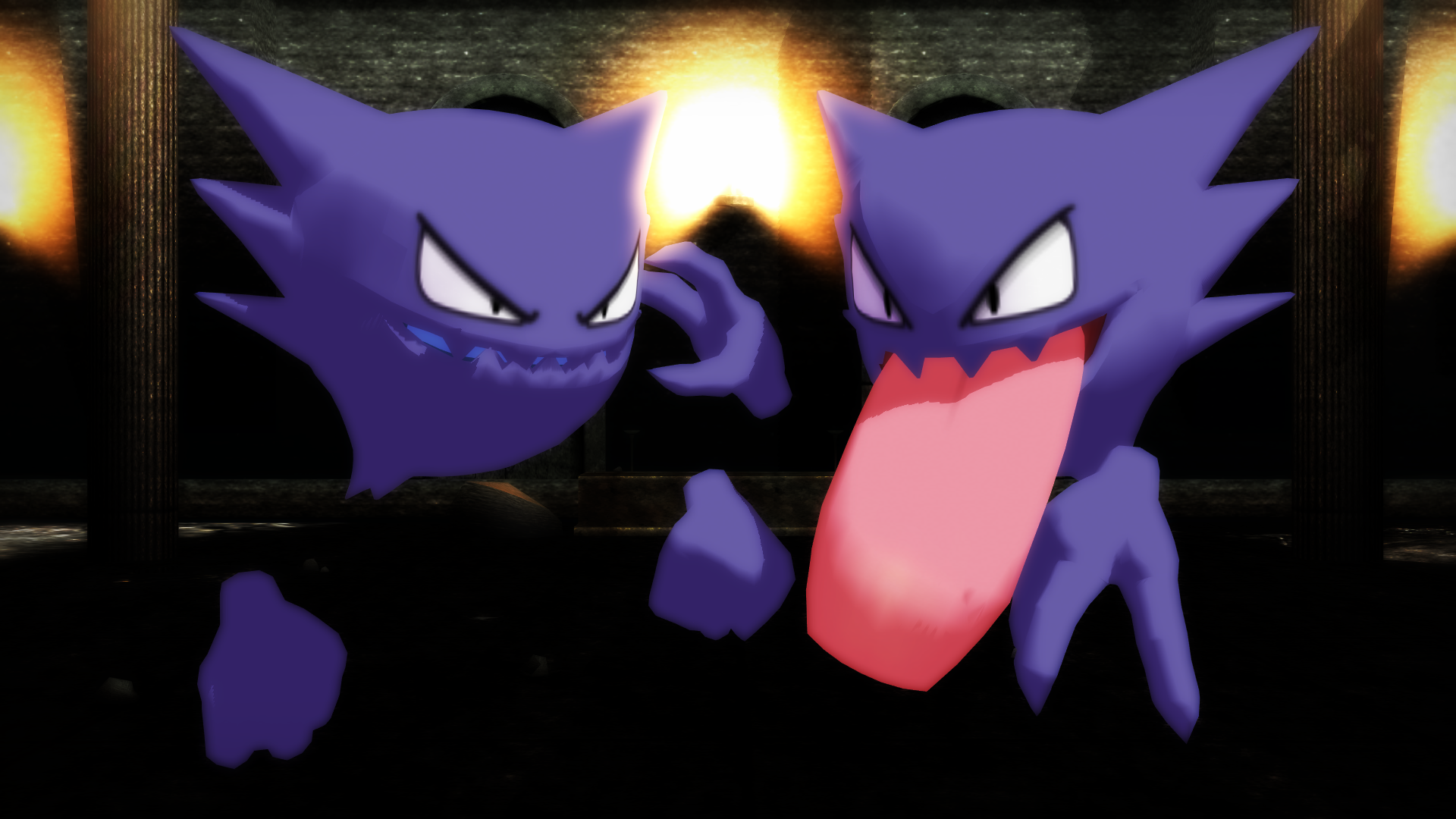 MMD PK Haunter DL by CelestCSilvari on DeviantArt