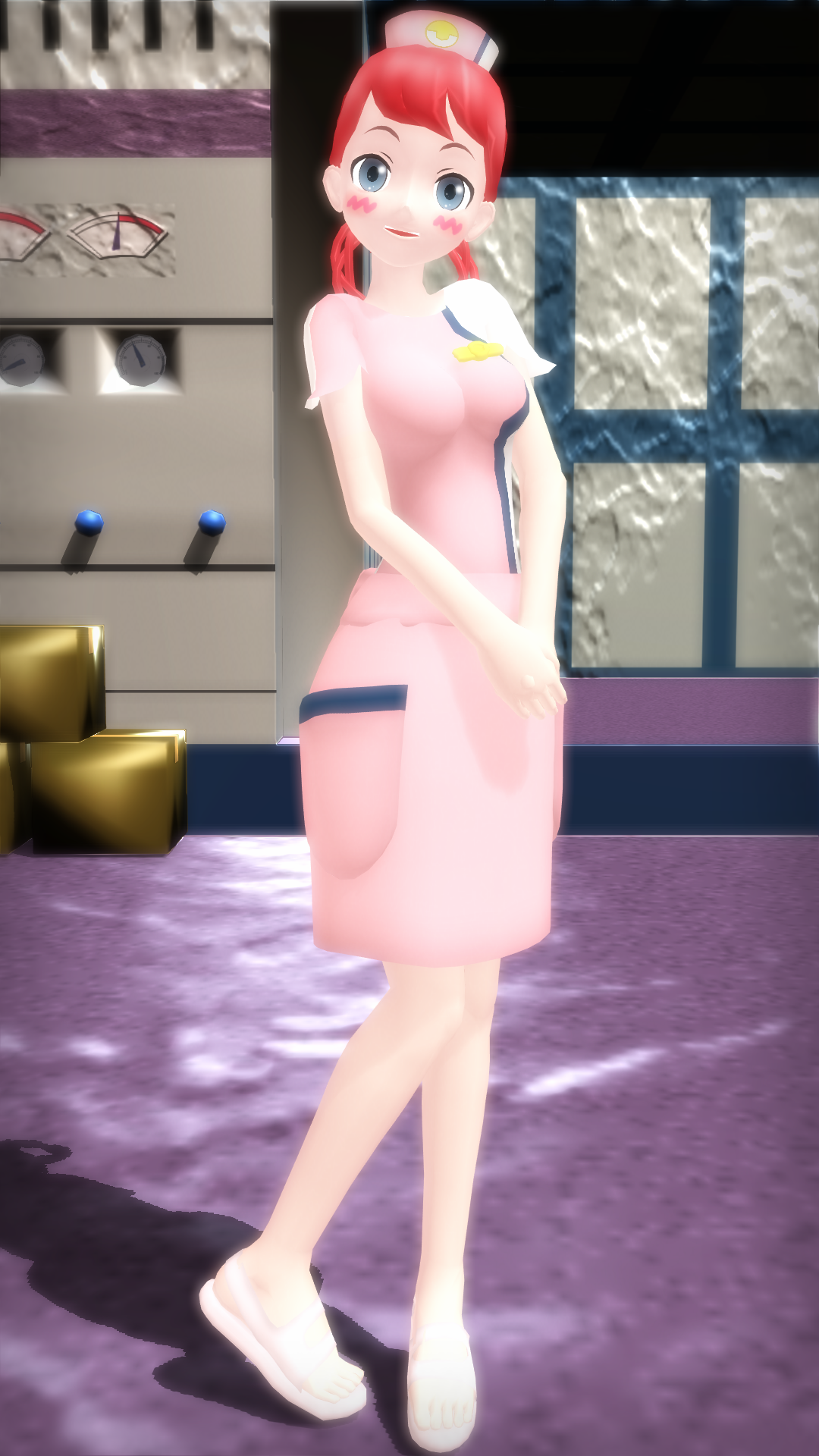 MMD Alola Nurse Joy DL