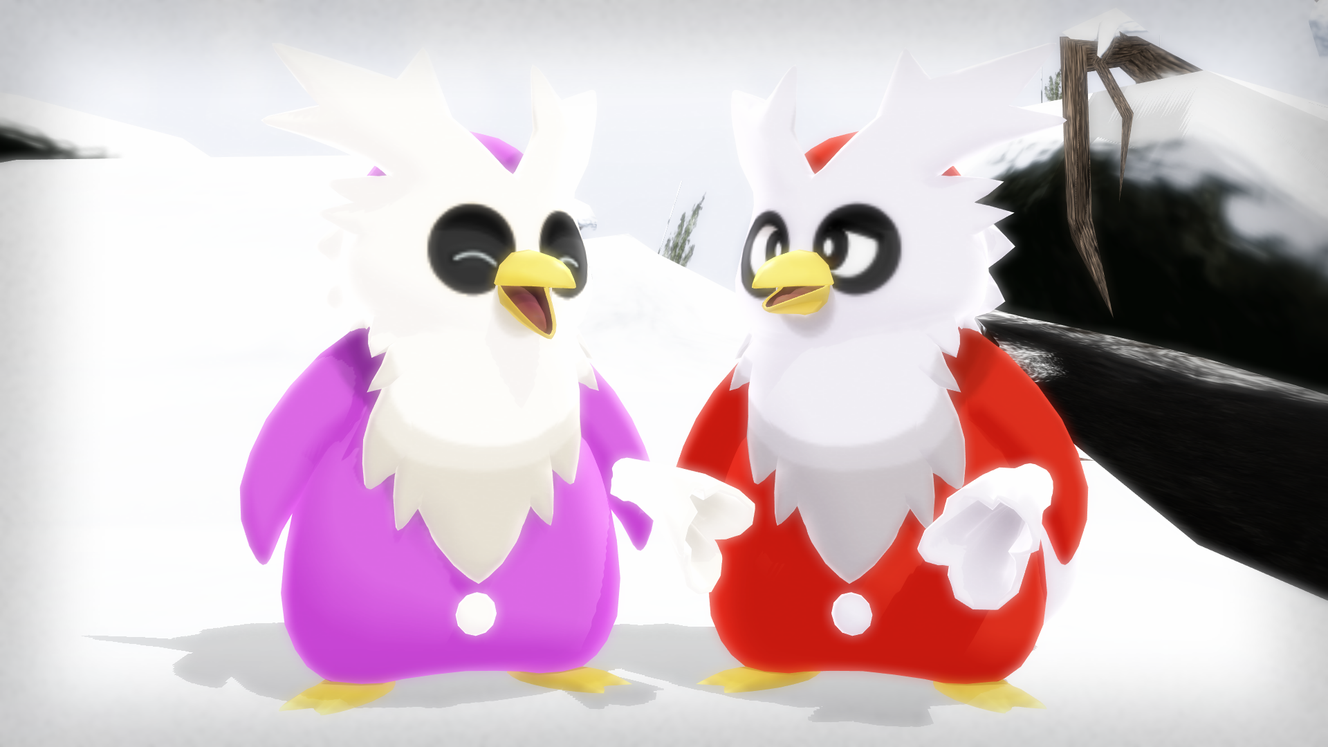 MMD PK Delibird DL by CelestCSilvari on DeviantArt