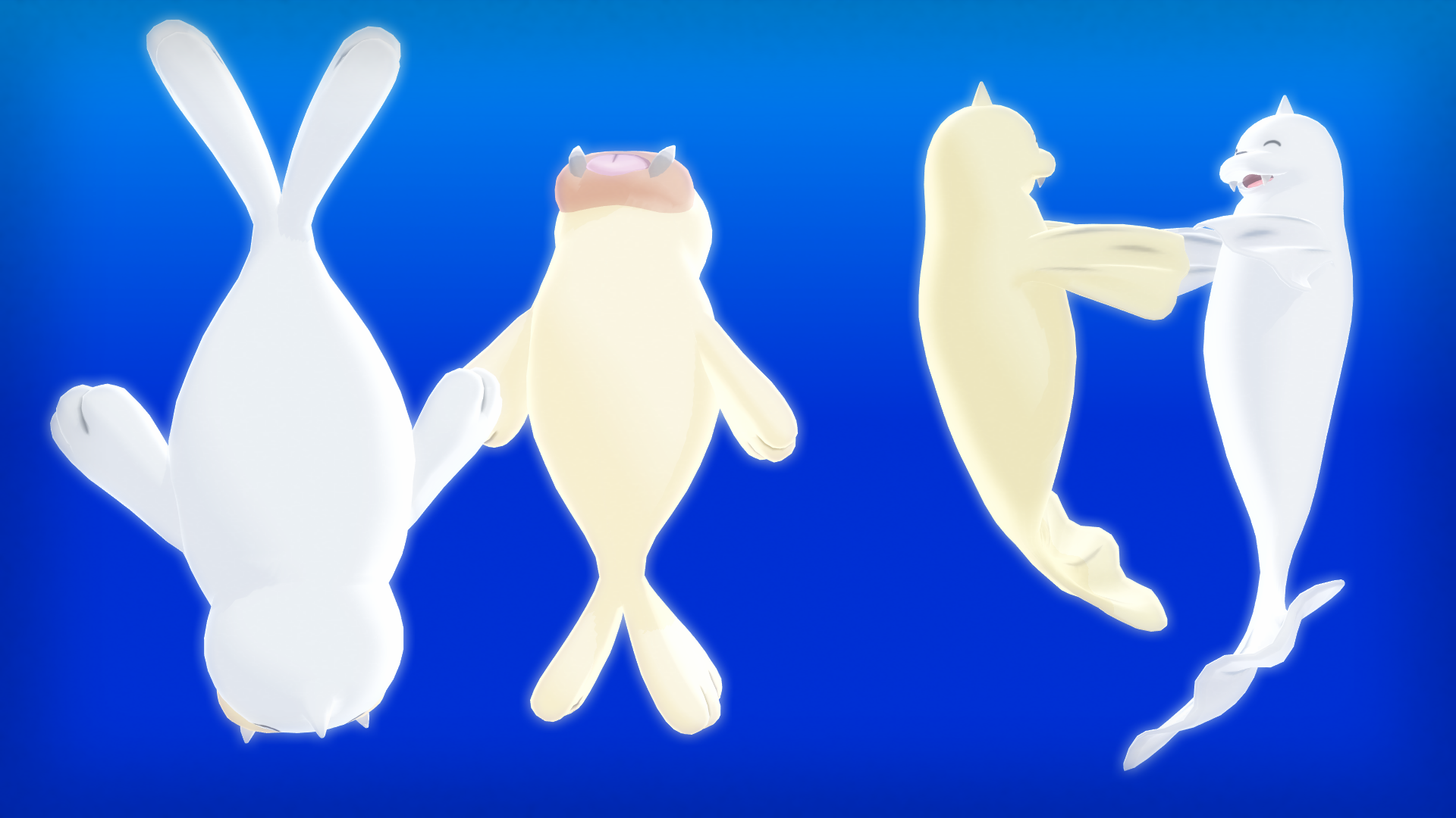 MMD PK Seel and Dewgong DL by CelestCSilvari on DeviantArt