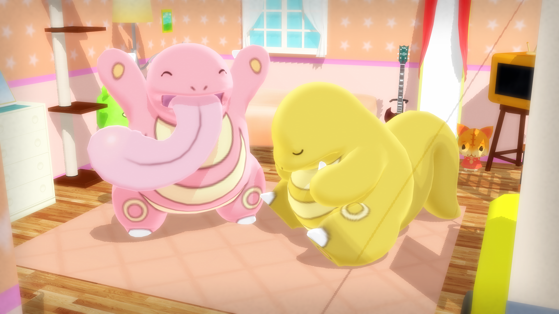 MMD PK Lickitung DL by CelestCSilvari on DeviantArt