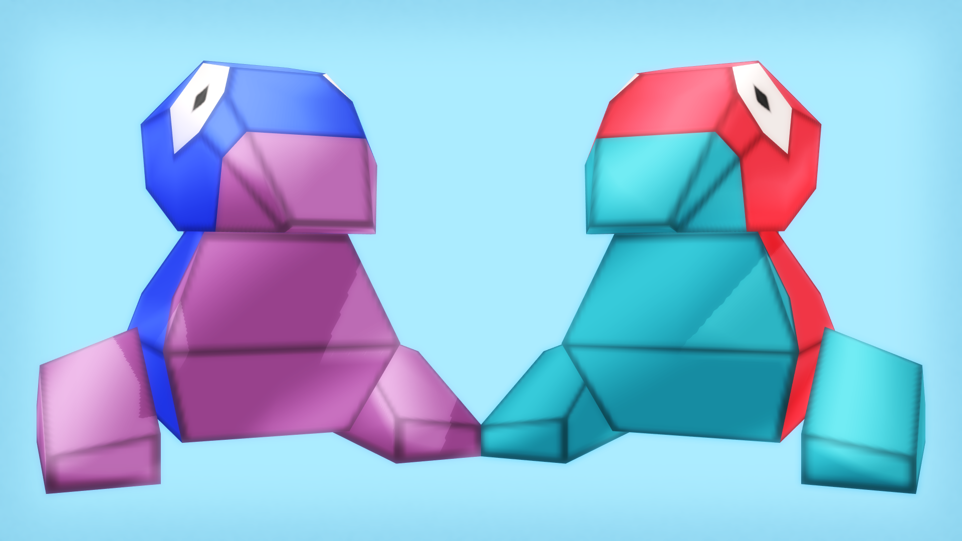 MMD PK Porygon DL by CelestCSilvari on DeviantArt